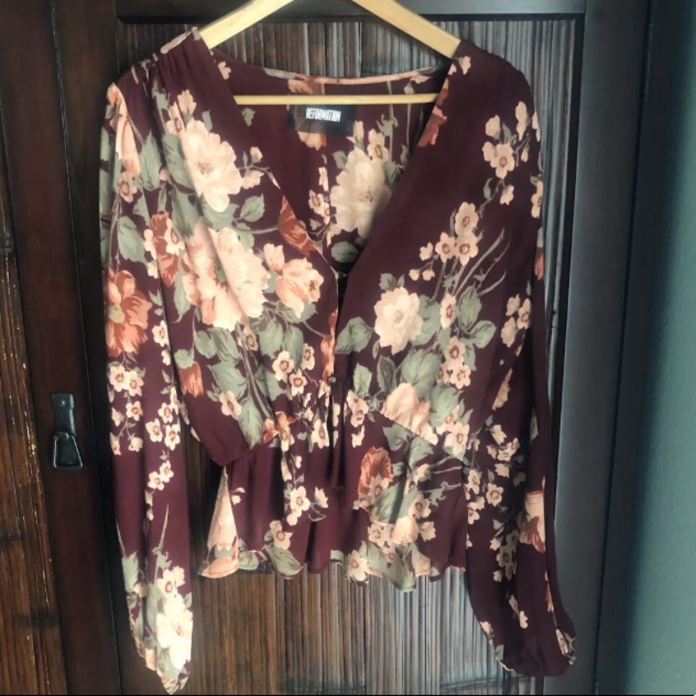 Sold Out Reformation x House of Harlow Top